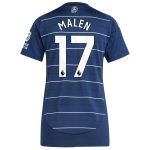 aston villa adidas third shirt 2024-25 – womens with malen 17 printing Collection | Official Aston Villa Shirts
