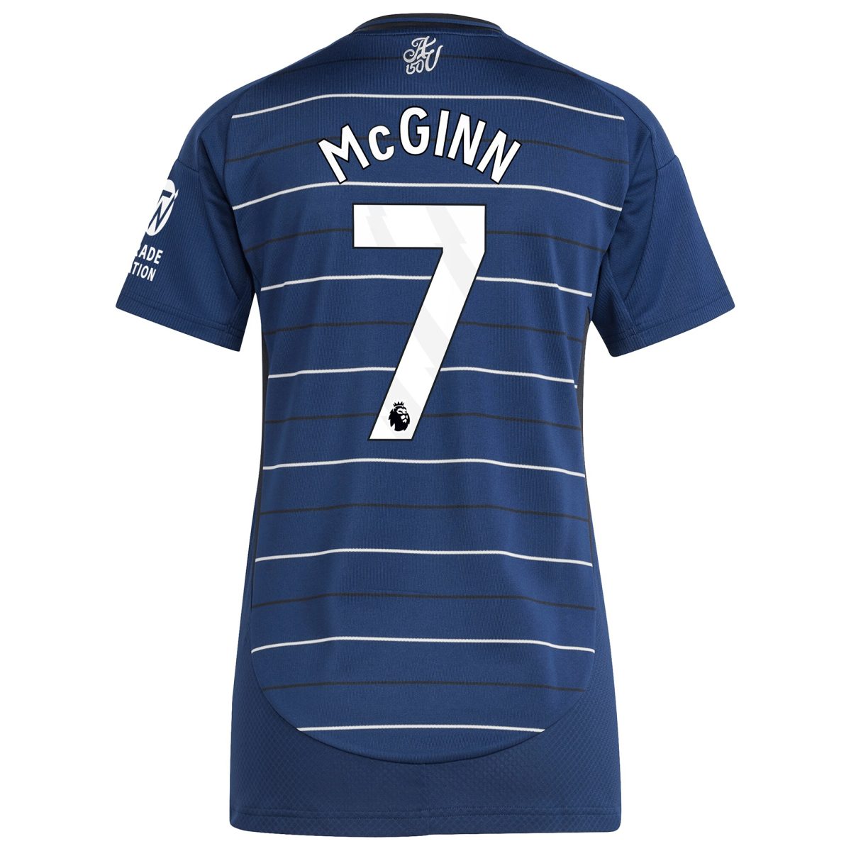 aston villa adidas third shirt 2024-25 – womens with mcginn 7 printing Collection | Official Aston Villa Shirts