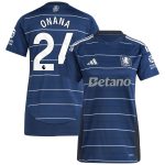aston villa adidas third shirt 2024-25 – womens with onana 24 printing Collection | Official Aston Villa Shirts