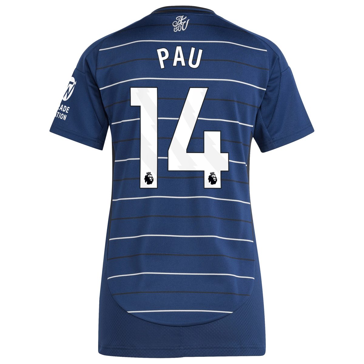 aston villa adidas third shirt 2024-25 – womens with pau 14 printing Collection | Official Aston Villa Shirts