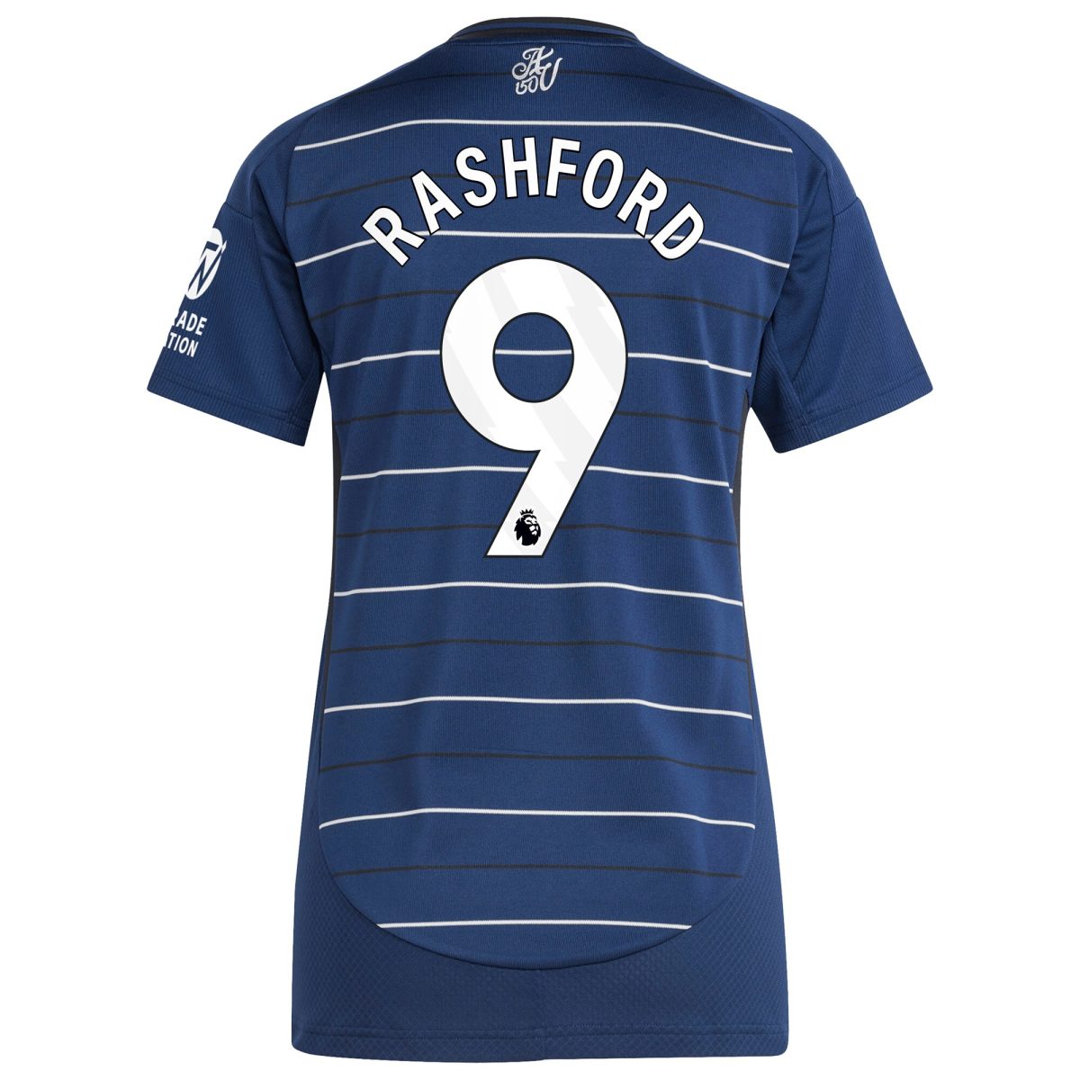 aston villa adidas third shirt 2024-25 – womens with rashford 9 printing Collection | Official Aston Villa Shirts