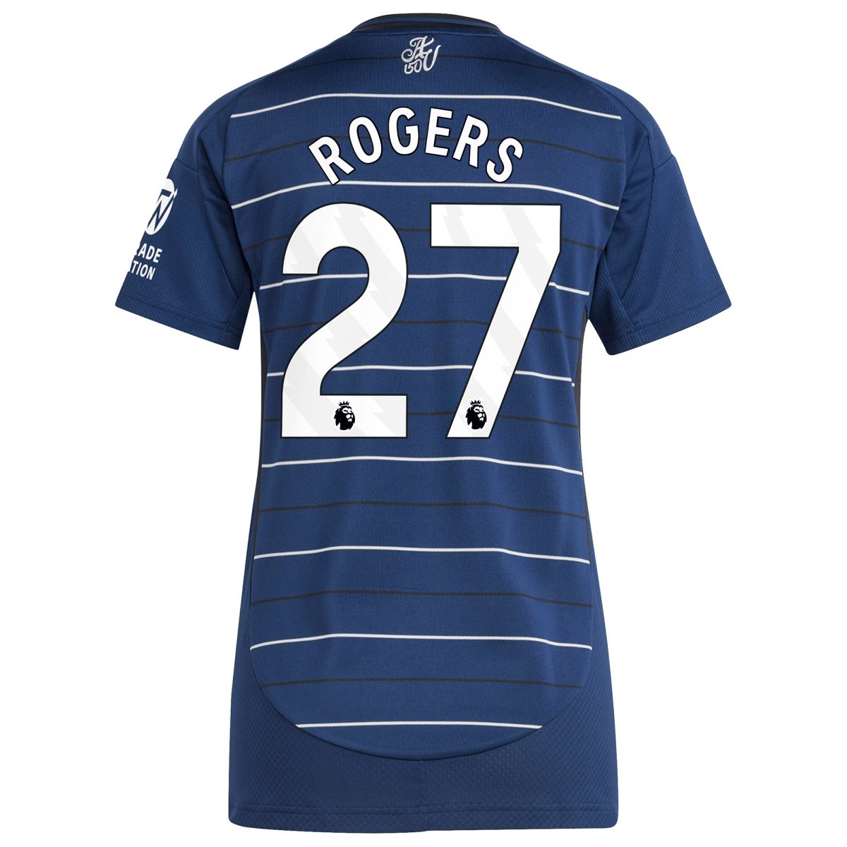 aston villa adidas third shirt 2024-25 – womens with rogers 27 printing Collection | Official Aston Villa Shirts