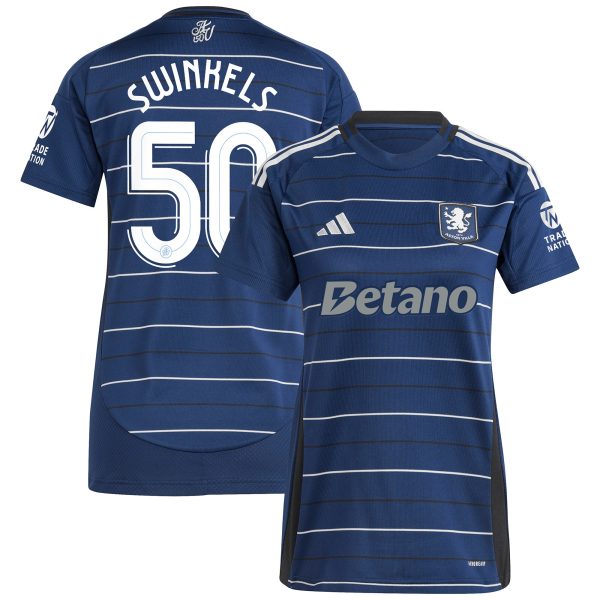 aston villa adidas third shirt 2024-25 – womens with swinkels 50 cup printing Collection | Official Aston Villa Shirts