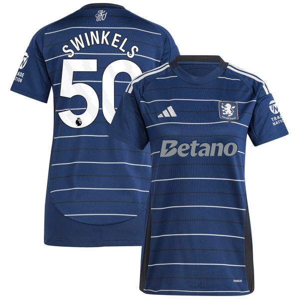 aston villa adidas third shirt 2024-25 – womens with swinkels 50 printing Collection | Official Aston Villa Shirts