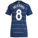 aston villa adidas third shirt 2024-25 – womens with tielemans 8 cup printing Collection | Official Aston Villa Shirts
