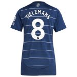 aston villa adidas third shirt 2024-25 – womens with tielemans 8 printing Collection | Official Aston Villa Shirts