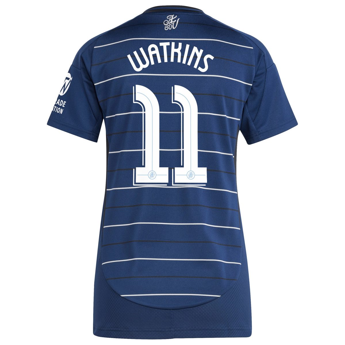 aston villa adidas third shirt 2024-25 – womens with watkins 11 cup printing Collection | Official Aston Villa Shirts