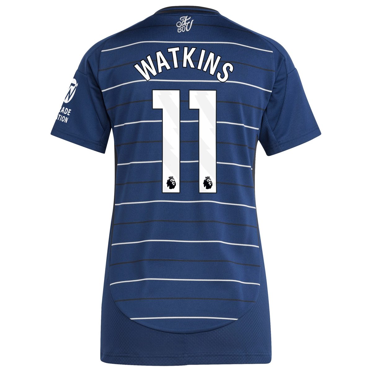 aston villa adidas third shirt 2024-25 – womens with watkins 11 printing Collection | Official Aston Villa Shirts