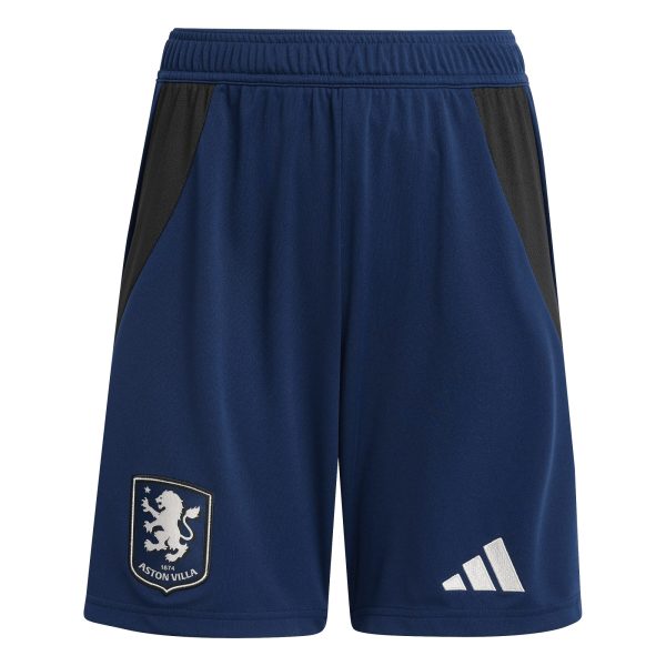 aston villa adidas third shorts 2024-25 – kids with custom printing Collection | Official Aston Villa Shirts