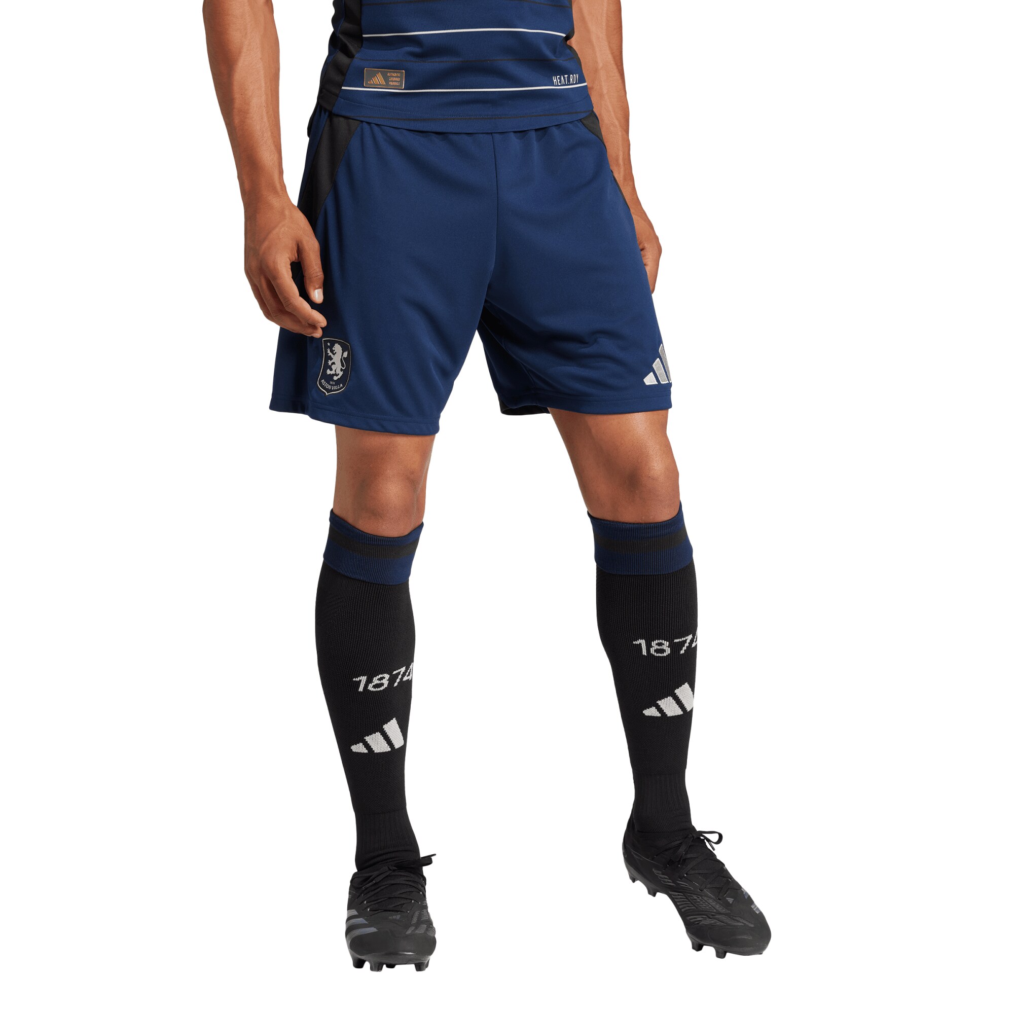 aston villa adidas third shorts 2024-25 with custom printing Collection | Official Aston Villa Shirts