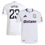 aston villa adidas wsl away authentic shirt 2024-25 with grant 23 printing Collection | Official Aston Villa Shirts