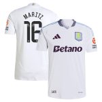 aston villa adidas wsl away authentic shirt 2024-25 with maritz 16 printing Collection | Official Aston Villa Shirts
