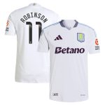 aston villa adidas wsl away authentic shirt 2024-25 with robinson 11 printing Collection | Official Aston Villa Shirts