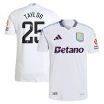 aston villa adidas wsl away authentic shirt 2024-25 with taylor 25 printing Collection | Official Aston Villa Shirts