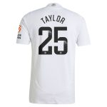 aston villa adidas wsl away authentic shirt 2024-25 with taylor 25 printing Collection | Official Aston Villa Shirts