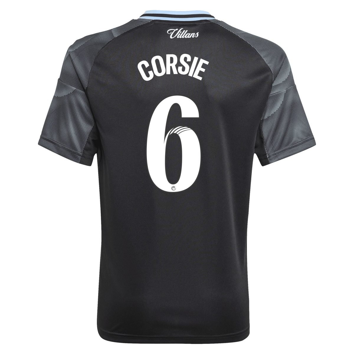 aston villa adidas wsl away shirt 2025-26 – kids with corsie 6 printing Collection | Official Aston Villa Shirts