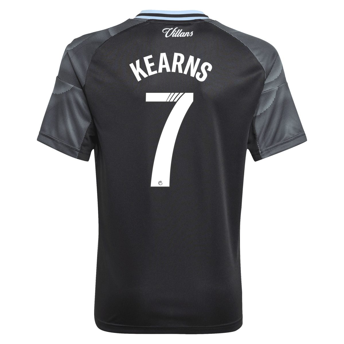 aston villa adidas wsl away shirt 2025-26 – kids with kearns 7 printing Collection | Official Aston Villa Shirts