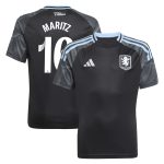 aston villa adidas wsl away shirt 2025-26 – kids with maritz 16 printing Collection | Official Aston Villa Shirts