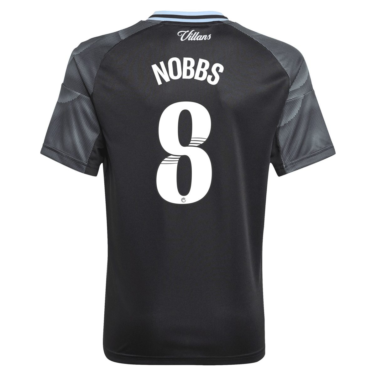 aston villa adidas wsl away shirt 2025-26 – kids with nobbs 8 printing Collection | Official Aston Villa Shirts