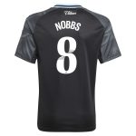 aston villa adidas wsl away shirt 2025-26 – kids with nobbs 8 printing Collection | Official Aston Villa Shirts