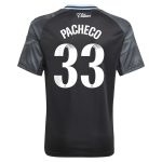 aston villa adidas wsl away shirt 2025-26 – kids with pacheco 33 printing Collection | Official Aston Villa Shirts