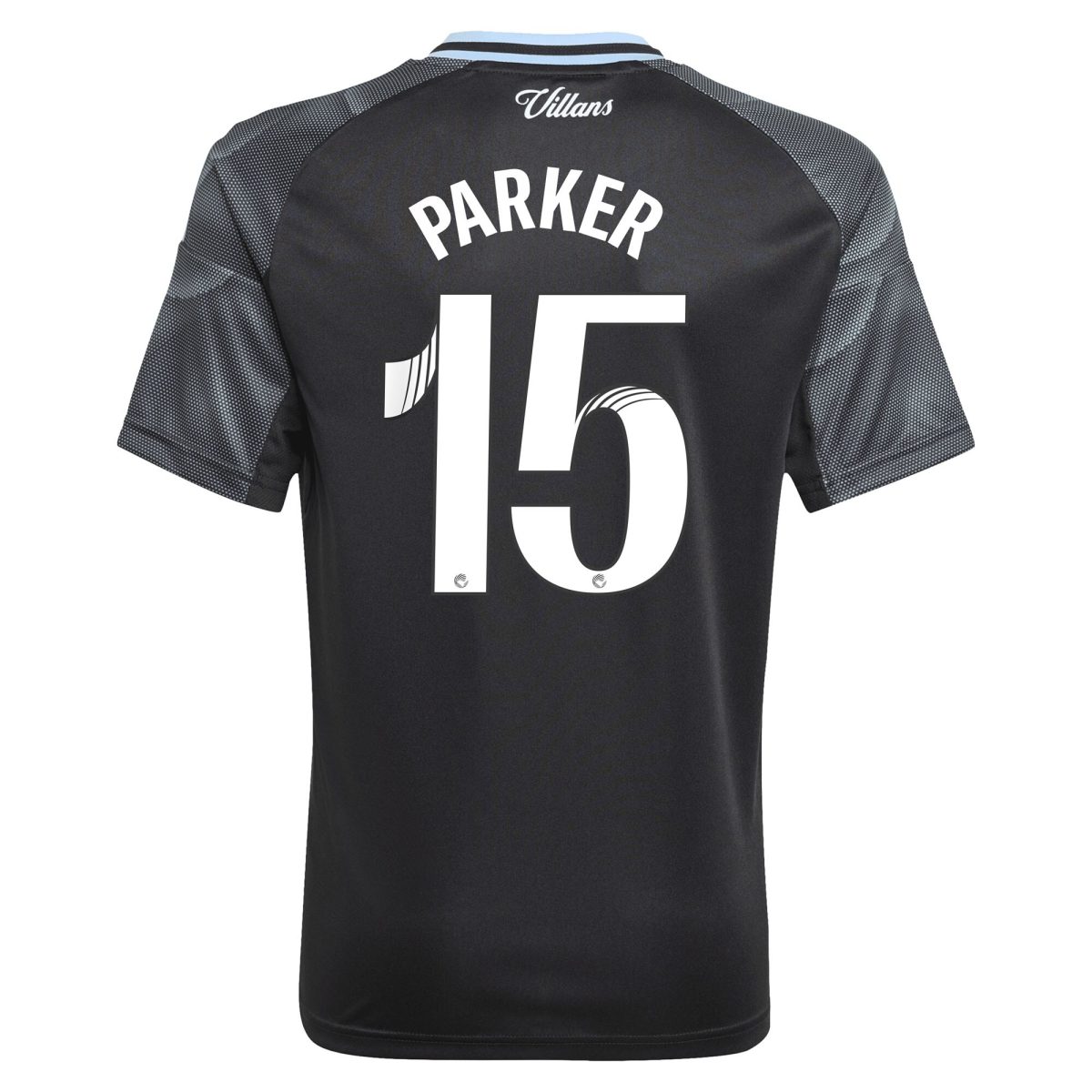 aston villa adidas wsl away shirt 2025-26 – kids with parker 15 printing Collection | Official Aston Villa Shirts