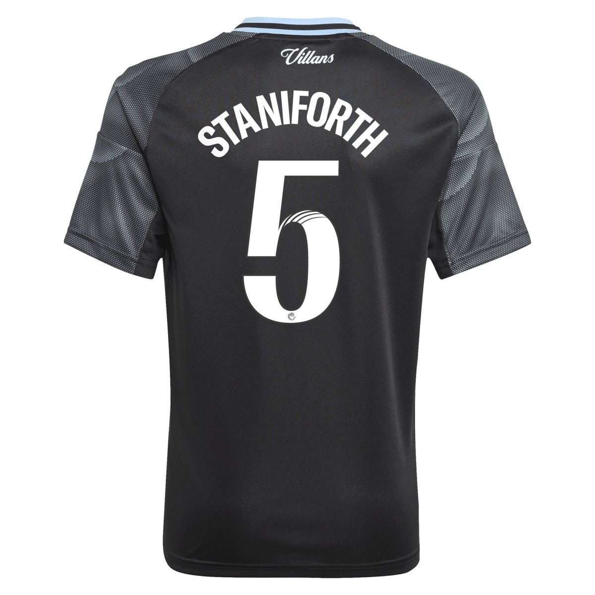aston villa adidas wsl away shirt 2025-26 – kids with staniforth 5 printing Collection | Official Aston Villa Shirts