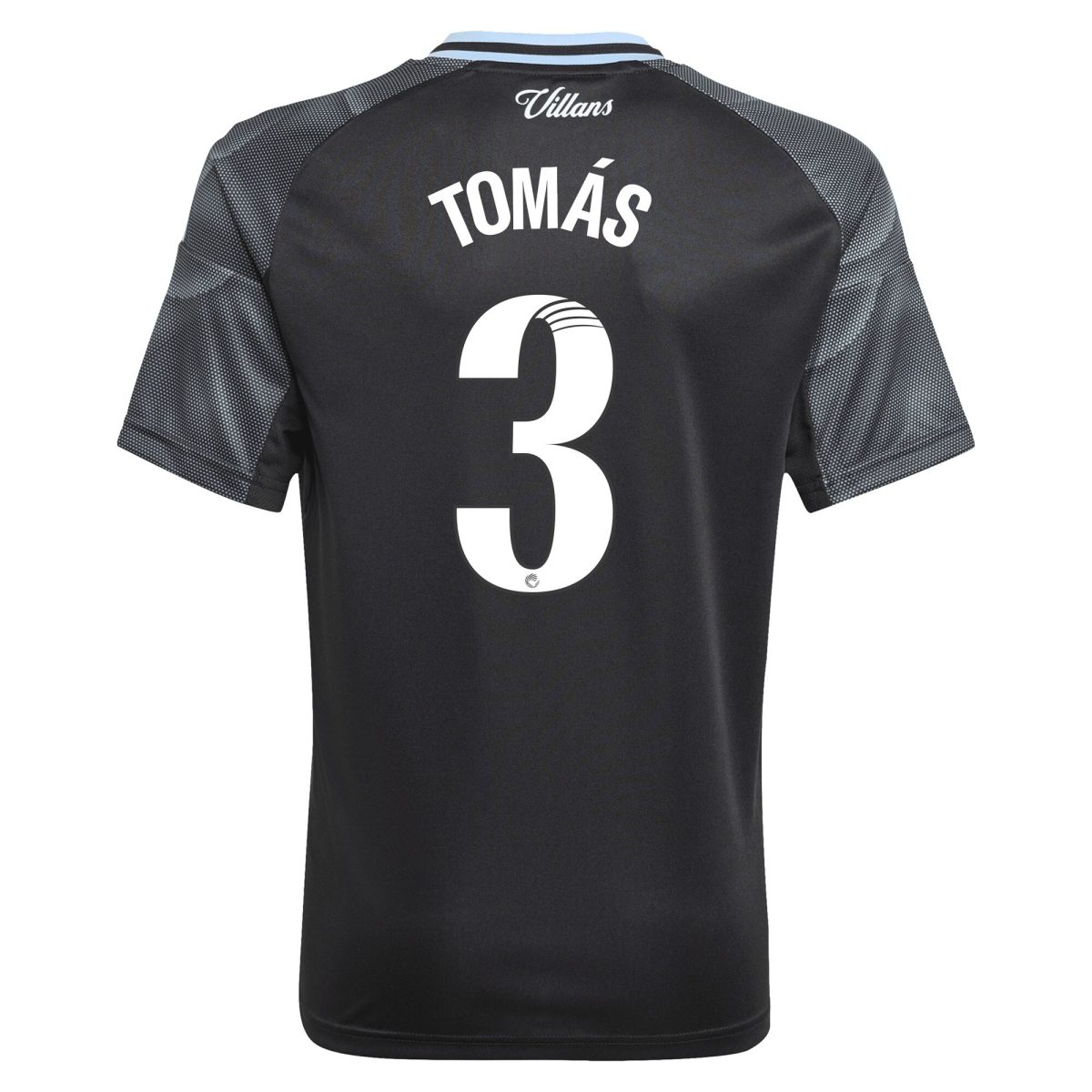 aston villa adidas wsl away shirt 2025-26 – kids with tomás 3 printing Collection | Official Aston Villa Shirts