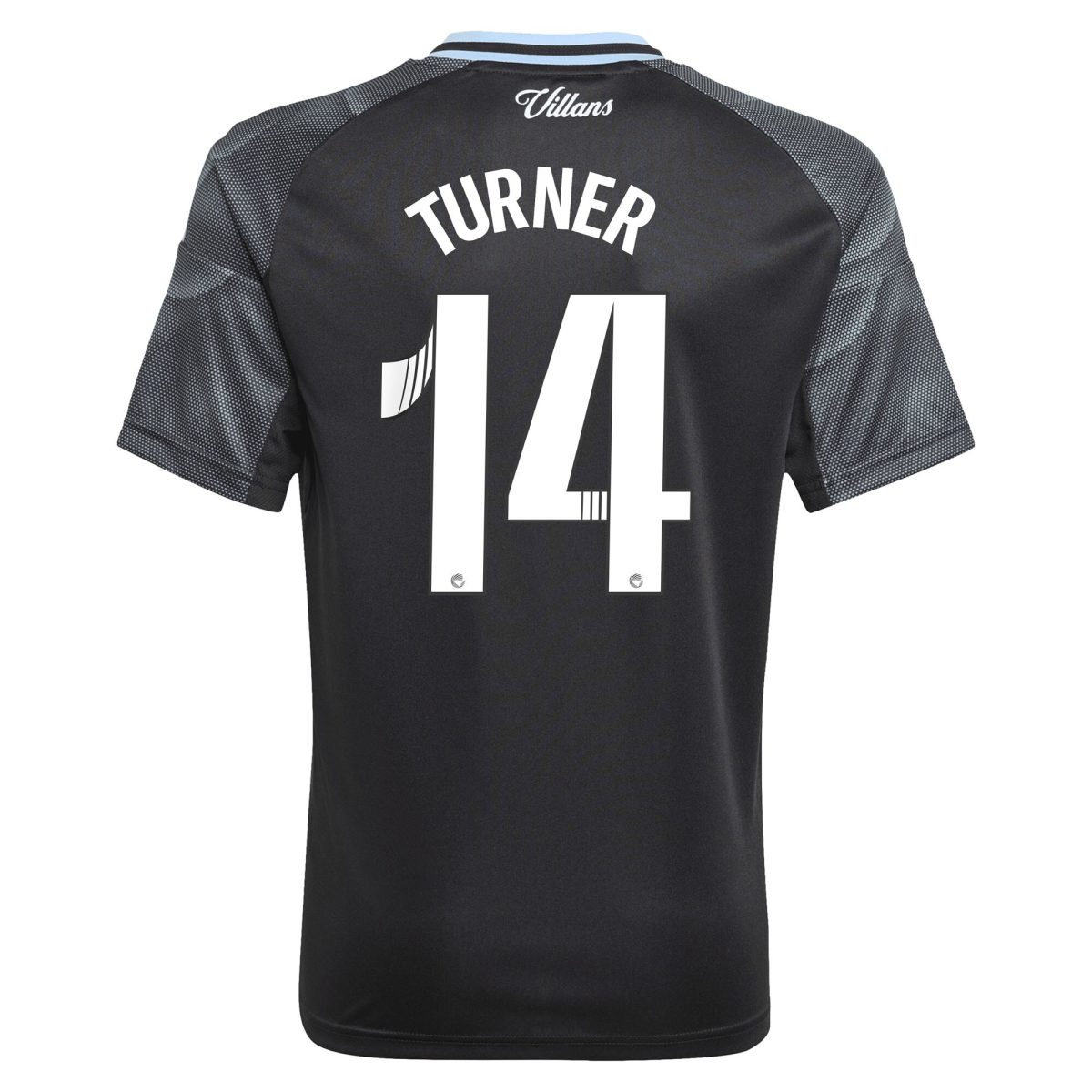 aston villa adidas wsl away shirt 2025-26 – kids with turner 14 printing Collection | Official Aston Villa Shirts