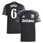 aston villa adidas wsl away shirt 2025-26 with corsie 6 printing Collection | Official Aston Villa Shirts