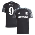 aston villa adidas wsl away shirt 2025-26 with daly 9 printing Collection | Official Aston Villa Shirts