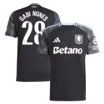 aston villa adidas wsl away shirt 2025-26 with gabi nunes 28 printing Collection | Official Aston Villa Shirts