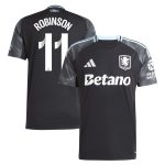 aston villa adidas wsl away shirt 2025-26 with robinson 11 printing Collection | Official Aston Villa Shirts