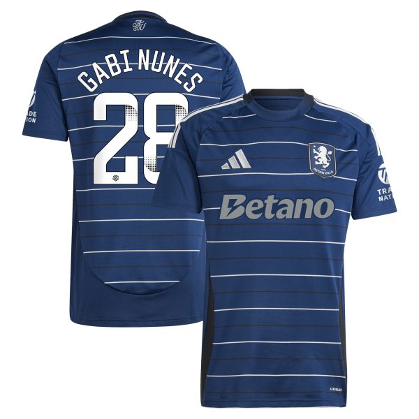 aston villa adidas wsl third shirt 2024-25 with gabi nunes 28 printing Collection | Official Aston Villa Shirts
