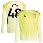 aston villa away goalkeeper shirt 2025-26 – kids with zych 48 printing Collection | Official Aston Villa Shirts