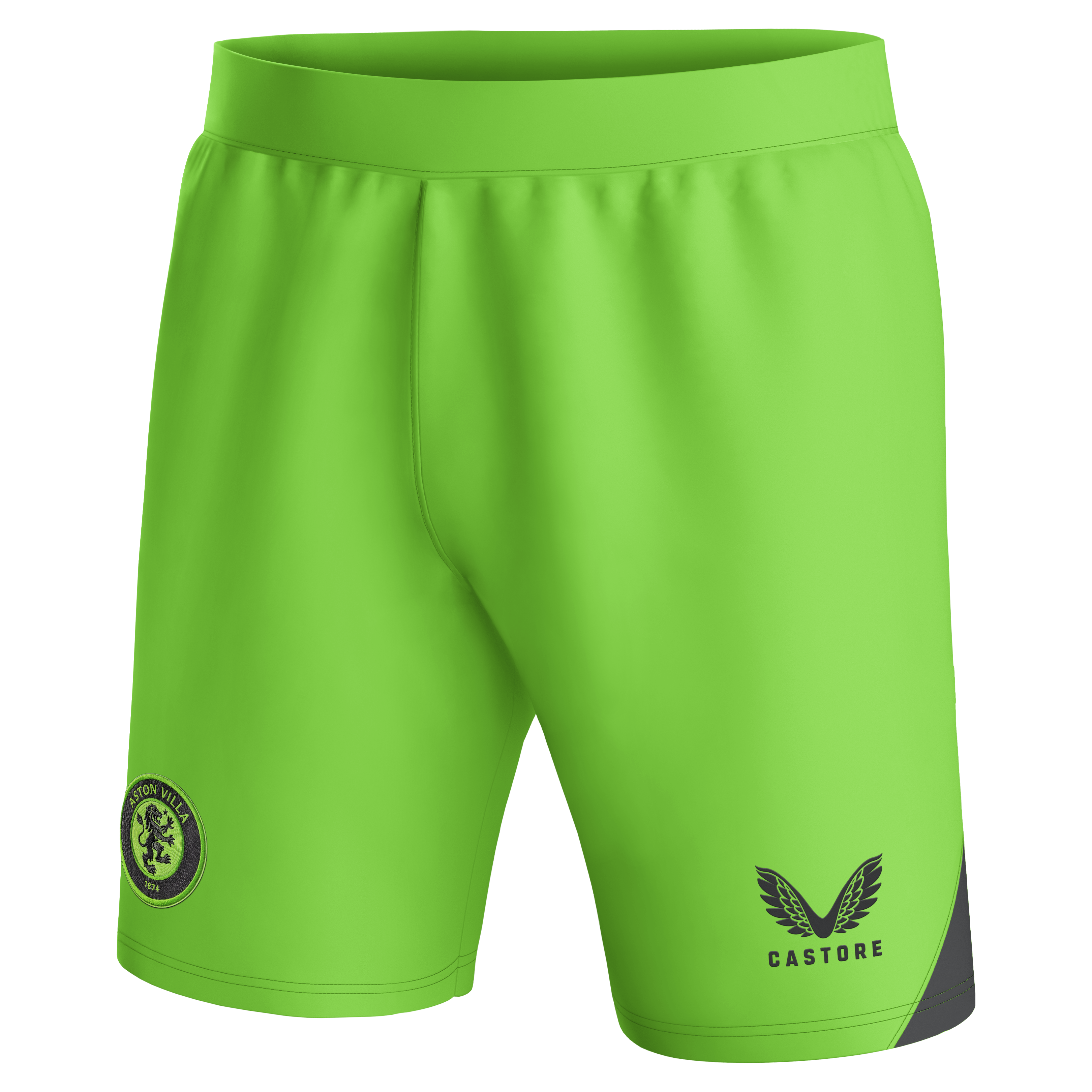 aston villa castore away goalkeeper shorts 2023-24 – kids – 13385917 with custom printing Collection | Official Aston Villa Shirts