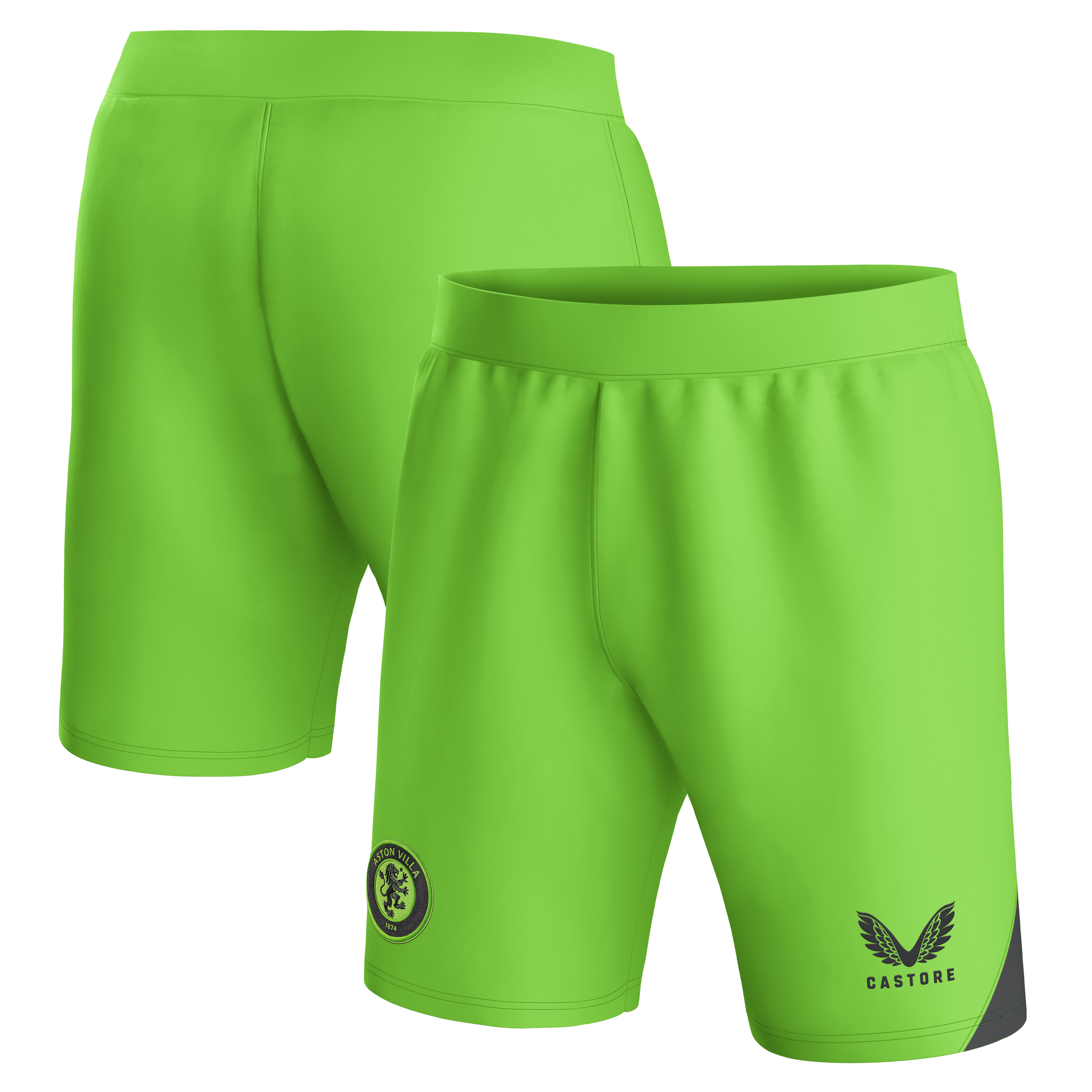 aston villa castore away goalkeeper shorts 2023-24 – kids – 13385917 Collection | Official Aston Villa Shirts