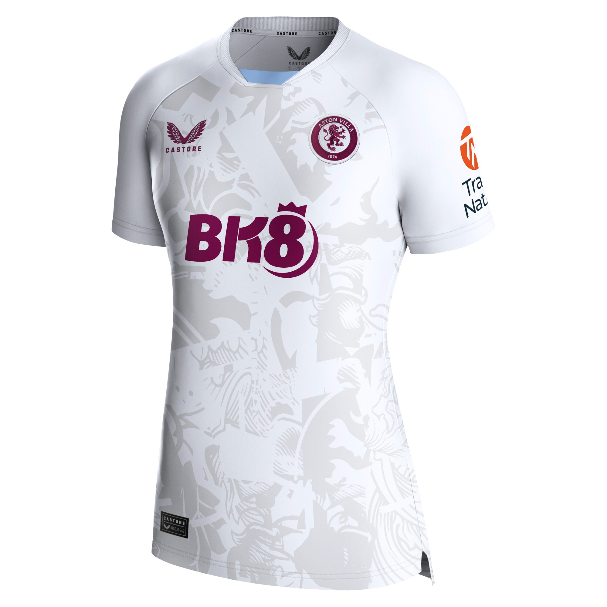 aston villa castore away shirt 2023-24 – womens with custom printing Collection | Official Aston Villa Shirts