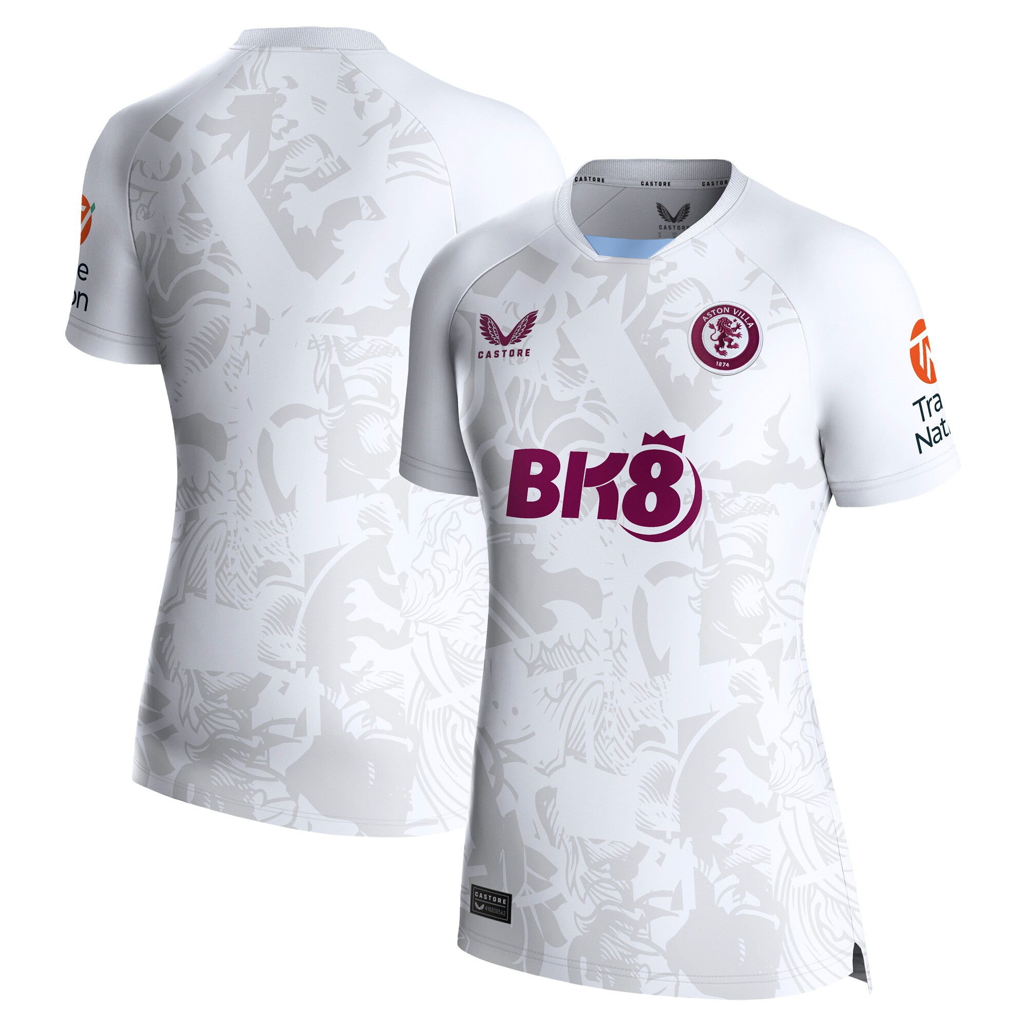 aston villa castore away shirt 2023-24 – womens Collection | Official Aston Villa Shirts