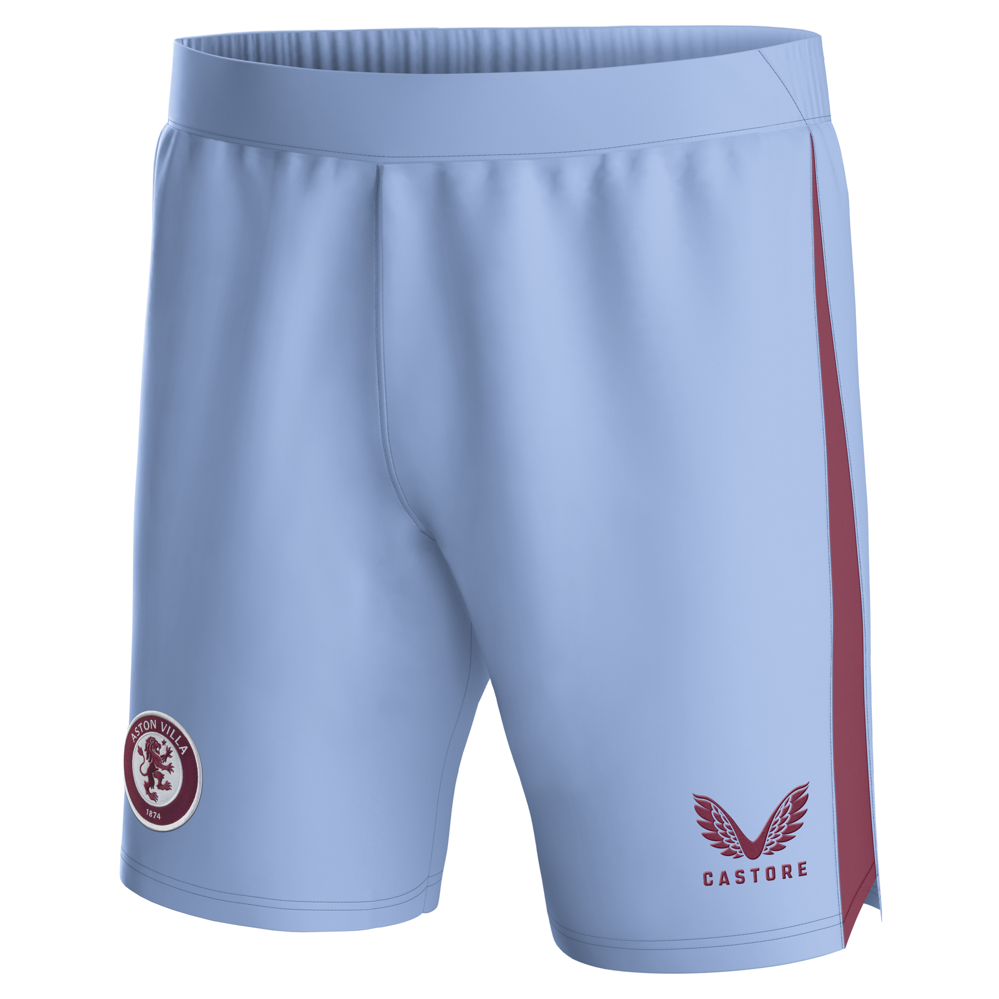 aston villa castore away shorts 2023-24 – kids with custom printing Collection | Official Aston Villa Shirts
