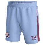 aston villa castore away shorts 2023-24 – kids Collection | Official Aston Villa Shirts