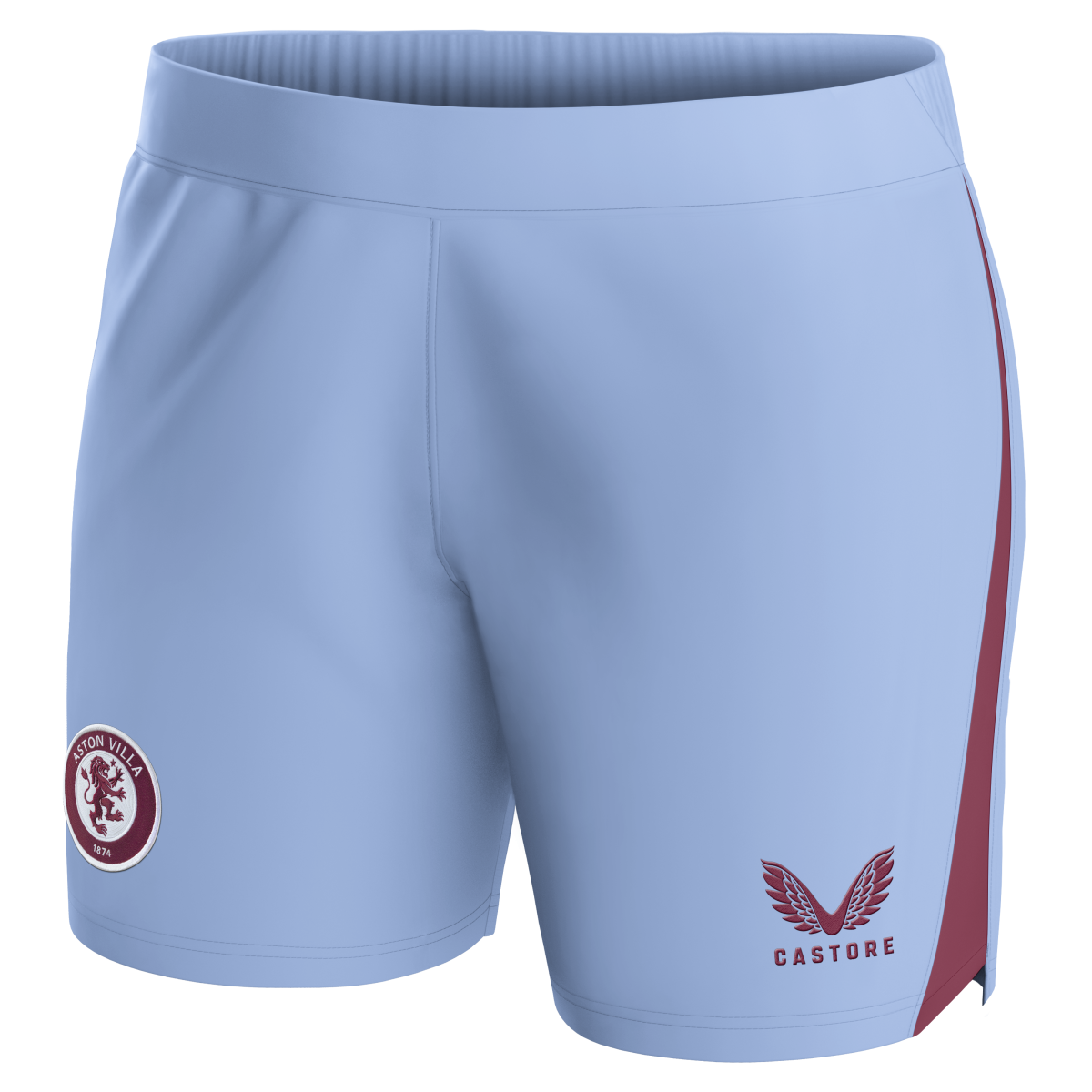 aston villa castore away shorts 2023-24 – womens with custom printing Collection | Official Aston Villa Shirts