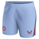 aston villa castore away shorts 2023-24 – womens with custom printing Collection | Official Aston Villa Shirts