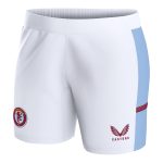 aston villa castore home shorts 2023-24 – womens with custom printing Collection | Official Aston Villa Shirts