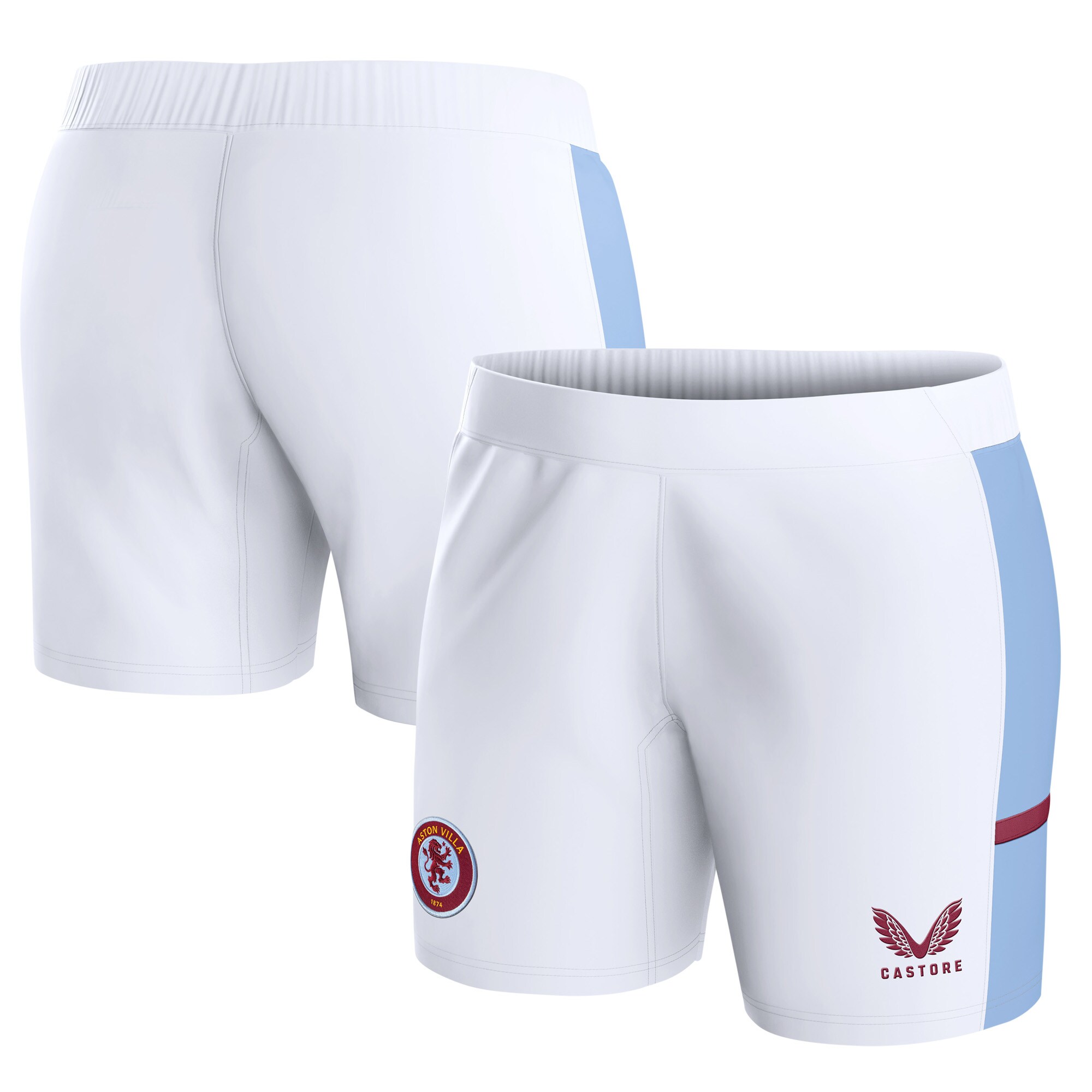 aston villa castore home shorts 2023-24 – womens Collection | Official Aston Villa Shirts