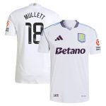 aston villa wsl adidas away authentic shirt 2024-25 with mullett 18 printing Collection | Official Aston Villa Shirts