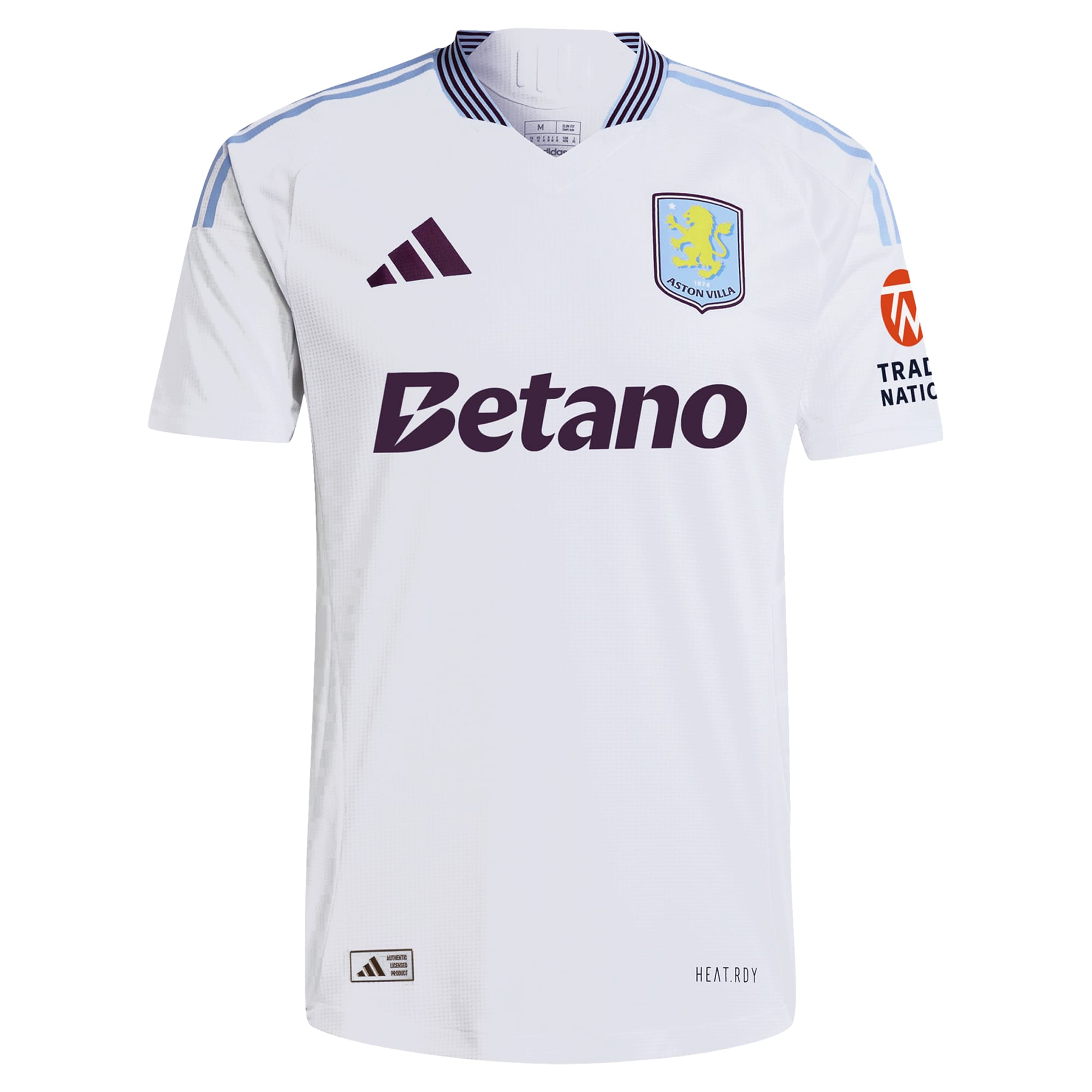 aston villa wsl adidas away authentic shirt 2024-25 with nobbs 8 printing Collection | Official Aston Villa Shirts
