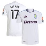aston villa wsl adidas away authentic shirt 2024-25 with salmon 17 printing Collection | Official Aston Villa Shirts