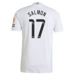 aston villa wsl adidas away authentic shirt 2024-25 with salmon 17 printing Collection | Official Aston Villa Shirts
