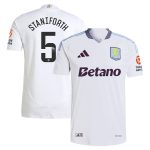 aston villa wsl adidas away authentic shirt 2024-25 with staniforth 5 printing Collection | Official Aston Villa Shirts